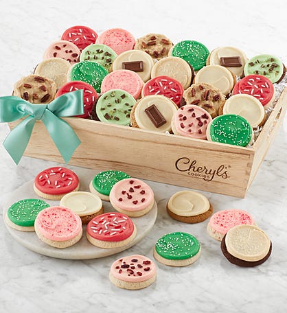 Buttercream-Frosted Cookie Flavors Gift Tray - Large